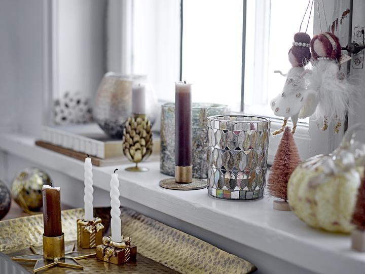 Produktbild Bloomingville Iselinn Votive, Gold, Glass (1 x, Ø 10 x 10 cm)