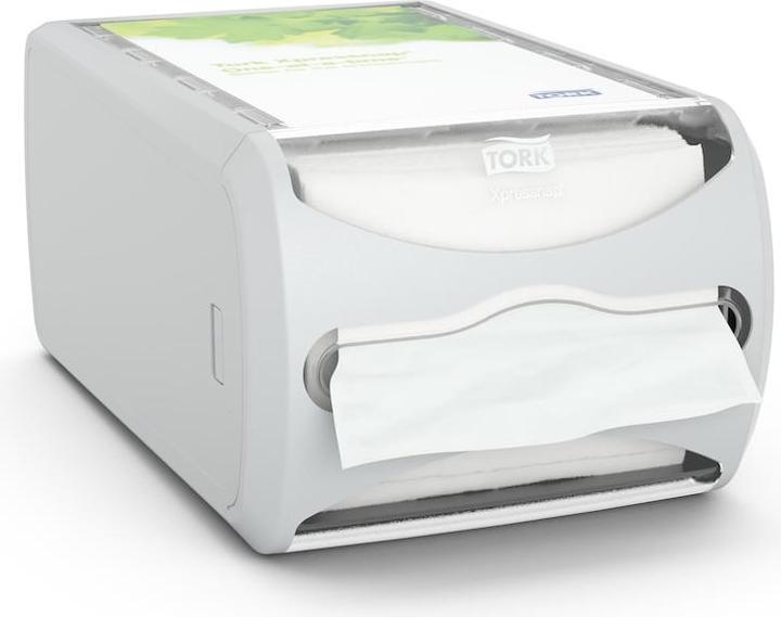 Produktbild Tork Dispenser Xpressnap grå/klar N4 IF serviet 1stk