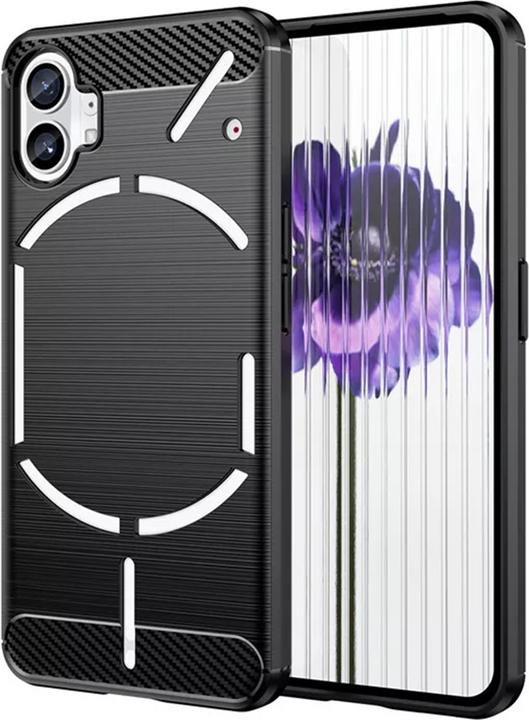 Actual product image Techsuit - Carbon Silicone - Nothing Phone (1) - Black (Nothing Phone (1))