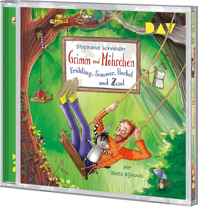 Actual product image Grimm and Möhrchen - Part 2: Spring, Summer, Autumn and Zesel (Frank Gustavus, Stephanie cutter, Boris Aljinovic, Stefanie Scharnberg, German)
