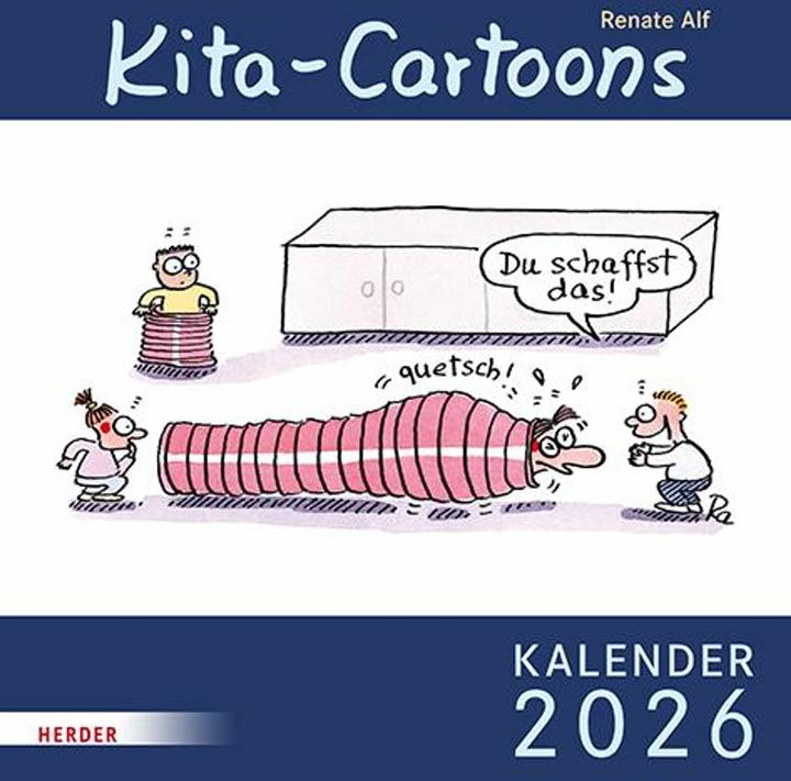 Produktbild Kita-Cartoons 2026 (Harter Einband, Deutsch)