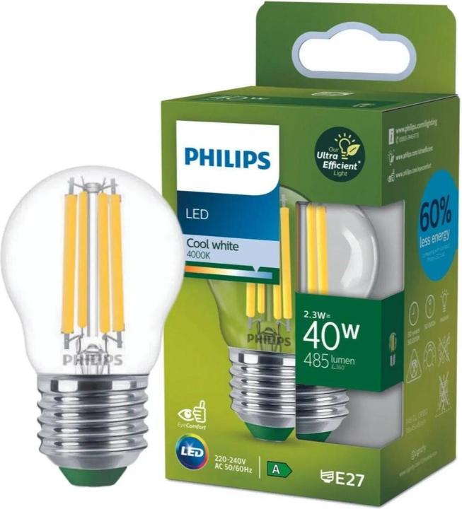 Immagine prodotto Philips LED classico (E27, 2.30 W, 485 lm, 1 x, A)