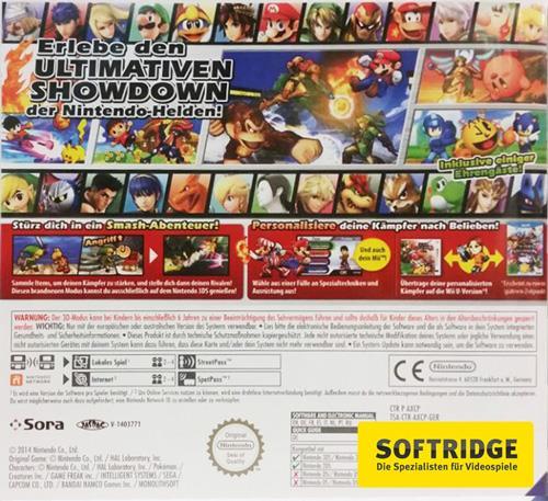 Image du produit Nintendo Super Smash Bros. (2DS, 3DS, 3DS XL)