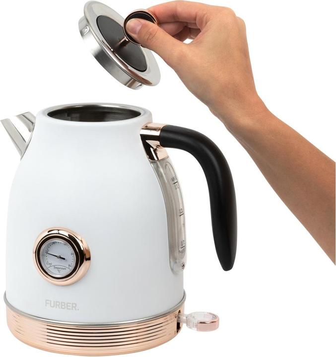 Image du produit Furber Bouilloire 1.7 l, or rose (1.70 l, Fiche CH)