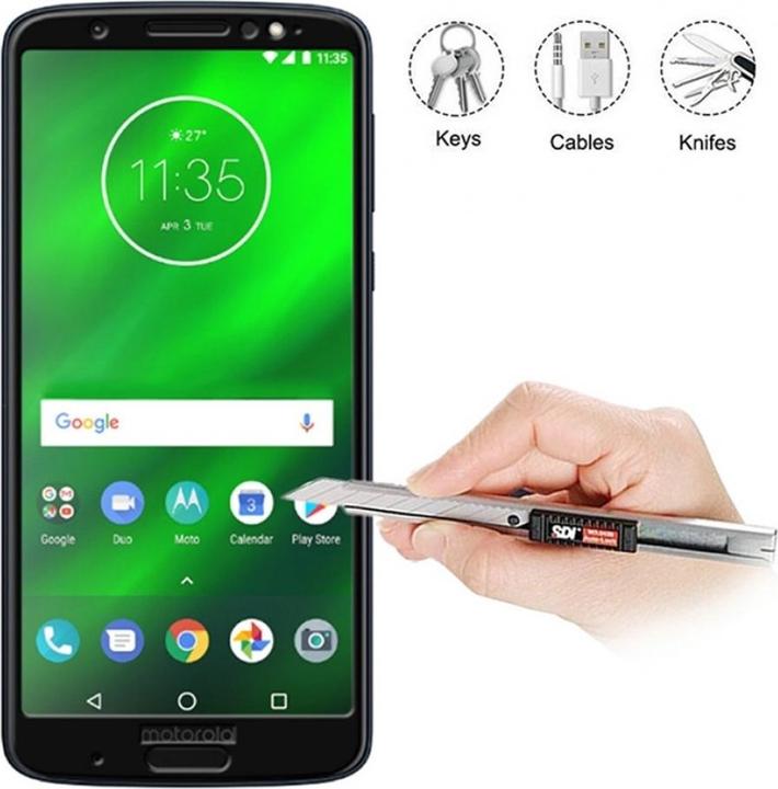 Immagine prodotto Screenguard Motorola Moto G6 Pellicola di vetro protettiva a schermo intero 2.5D 9H (1 Pezzo/i, Motorola Moto G6)