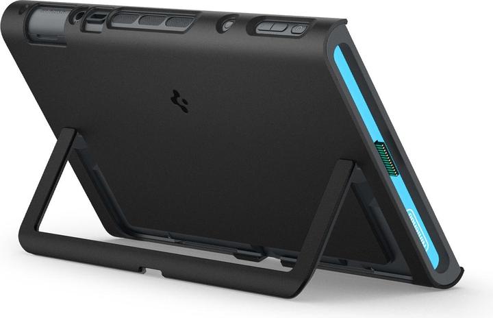 Productafbeelding Spigen - Protective Case Nano Pop - for Nintendo Switch 2, Slim, with Kickstand - Black Sesame (Switch)