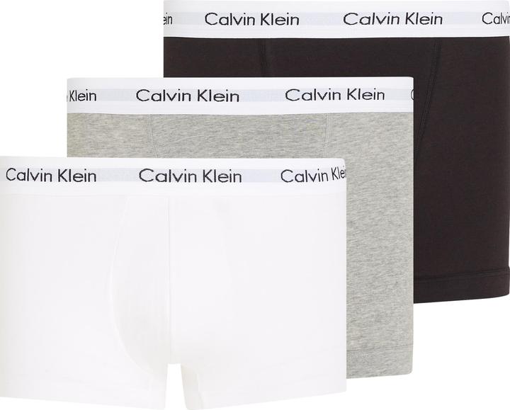 Image du produit Calvin Klein Trunk "Cotton Stretch" gris (S, Lot de 3)