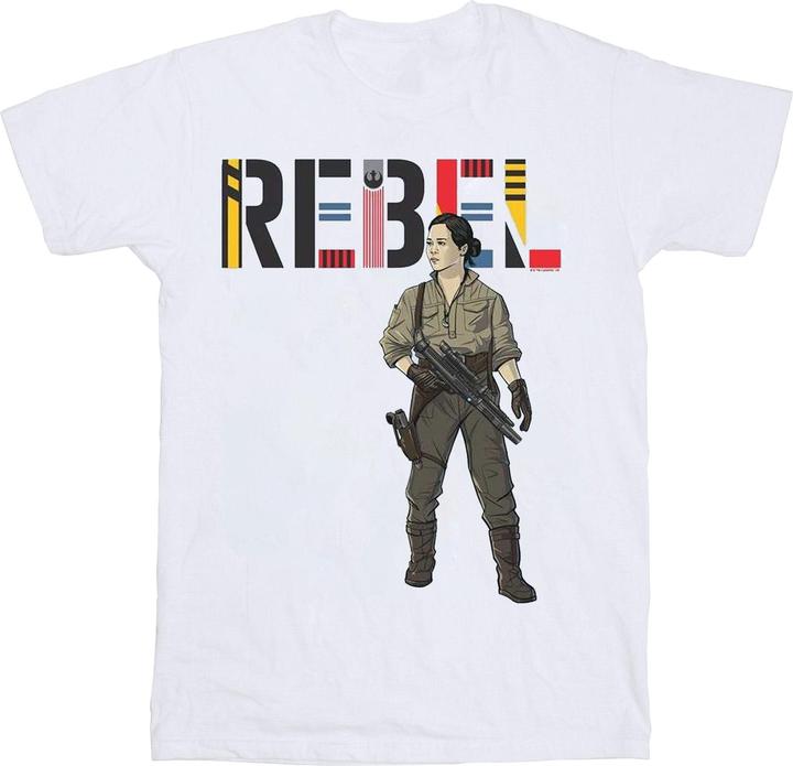 Immagine prodotto Star Wars The Rise Of Skywalker Rebel Rose Maglietta Uomo (4XL)