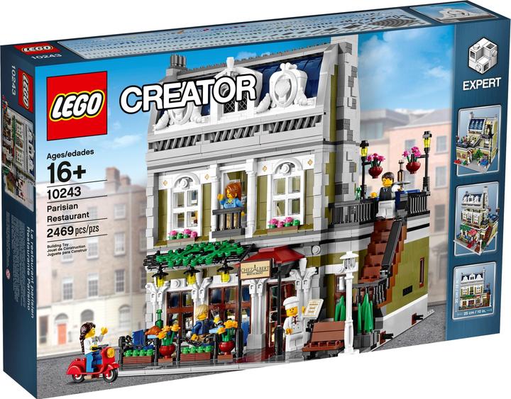 LEGO Pariser Restaurant (10243, LEGO Creator Expert, LEGO Seltene Sets)