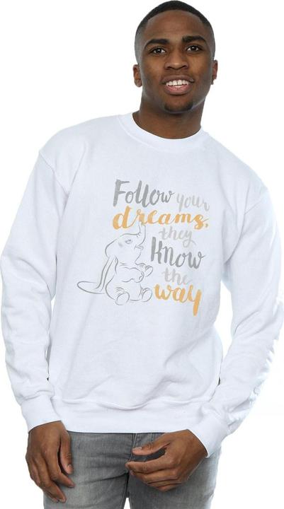 Immagine prodotto Disney Dumbo Follow Your Dream Felpa Uomo (XL)