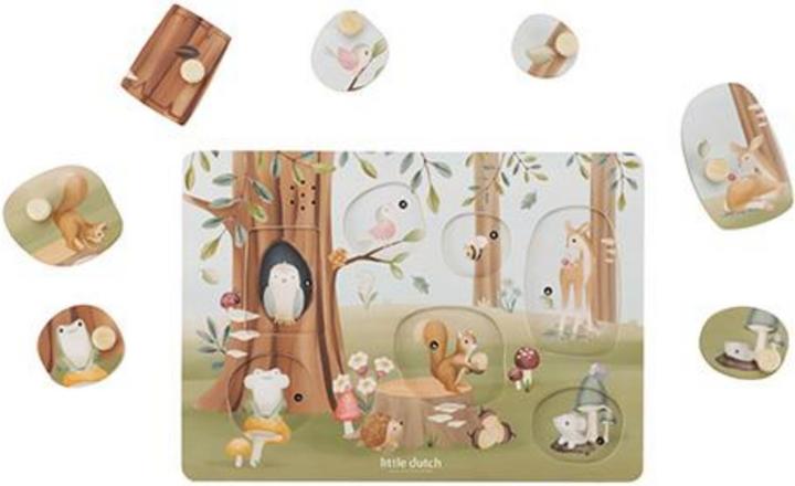 Image du produit Little Dutch Sound Greif-Puzzle Forest Friends