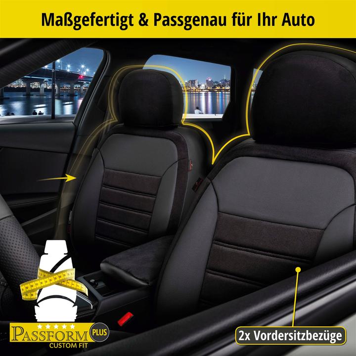 Produktbild Walser Sitzbezug für Renault Kadjar (HA, HL) 06/2015-Heute, 2 Einzelsitzbezüge