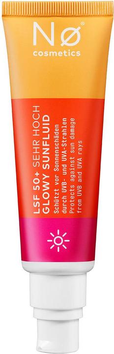 Produktbild Nø Cosmetics Glowy Sunfluid (Sonnenlotion, SPF 50+, 50 ml)
