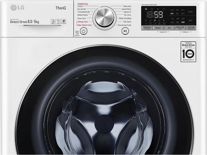 Actual product image LG F2DV5S8S2E