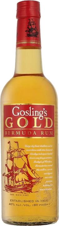 Actual product image Gosling's Goslings Gold Bermuda Rum 40% Vol. 0,7l