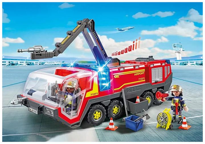 Produktbild Playmobil Flughafenlöschfahrzeug (71371, Playmobil City Action)