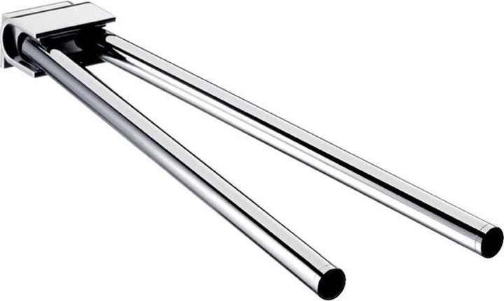 Produktbild Emco Handtuchhalter SYSTEM 2 2-armig, schwenkbar, 446mm chrom