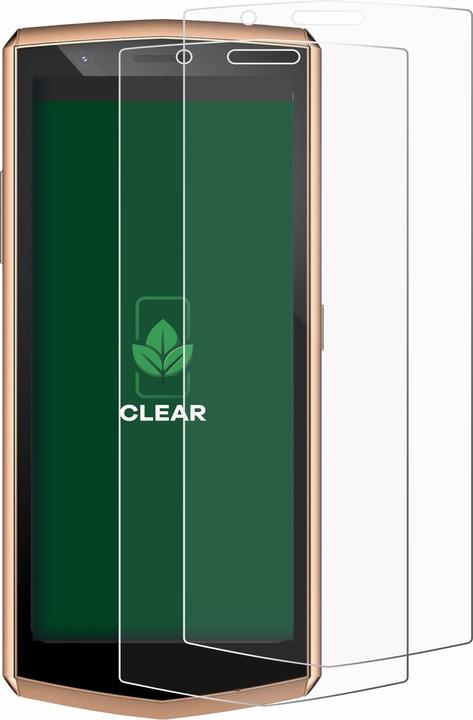 Productafbeelding ScreenLeaf Beschermfolie duurzame screenprotector screenprotector folie helder transparant (2 Stuk, Cubot Pocket 3)