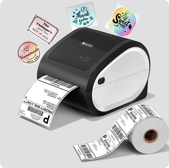 Produktbild Phomemo D520-BT mit Bluetooth BLA/WHI (203 dpi)