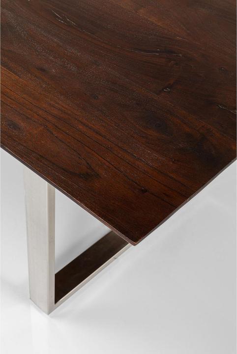 Actual product image Kare Design Table Symphony Walnut Chrome 180x90cm