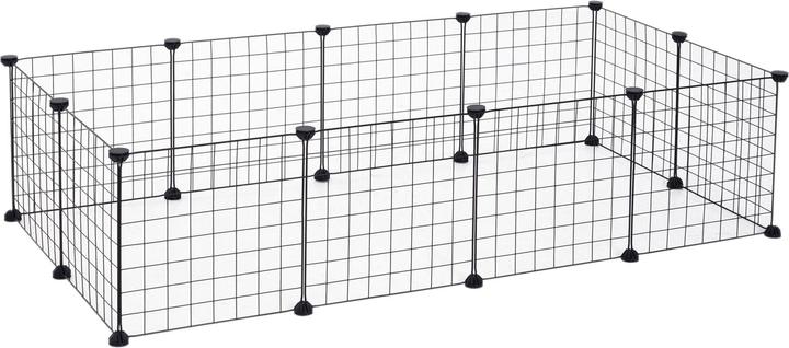 Image du produit PawHut Enclos extérieur avec grillage métallique