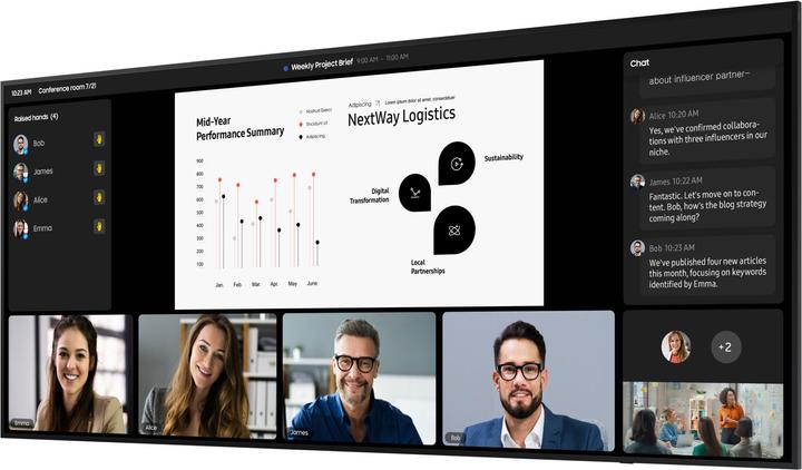 Produktbild Samsung Smart Signage QP105DX-5K 266,7cm(105") DEAL ONLY (Speditionsversand) (5120 x 2160 Pixel, 105")