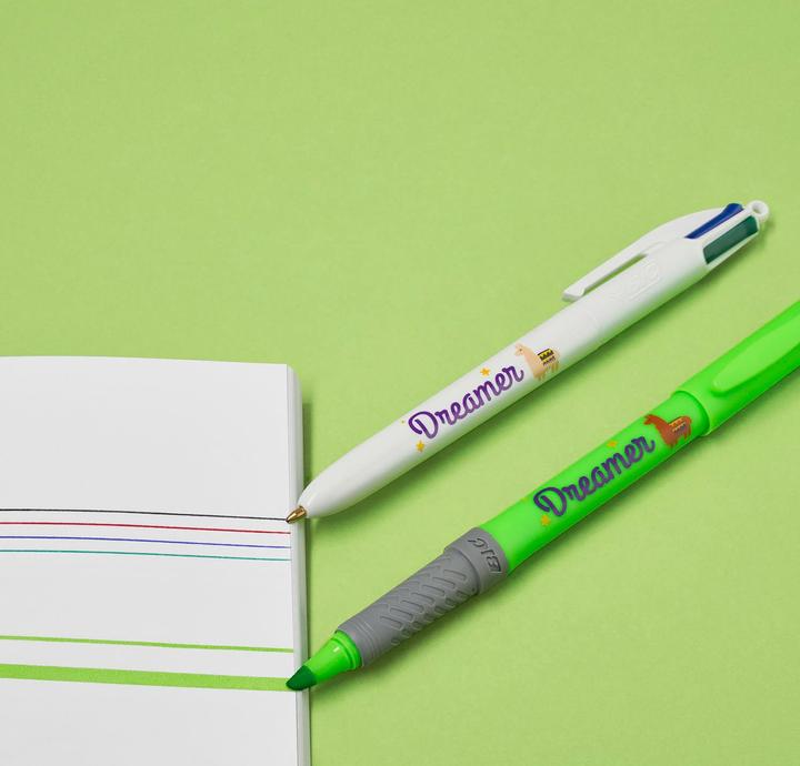 Immagine prodotto Bic Scatola di cartoleria Dreamer Alpaca (Verde, Bianco, 1 x)