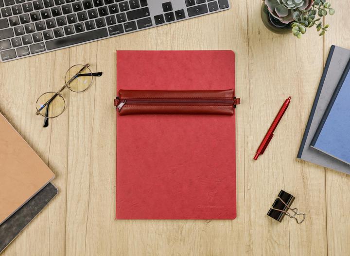 Image du produit Ergobag Schlamperetui Ag BSchlamperetui Age Ba Rouge Cuir véritable