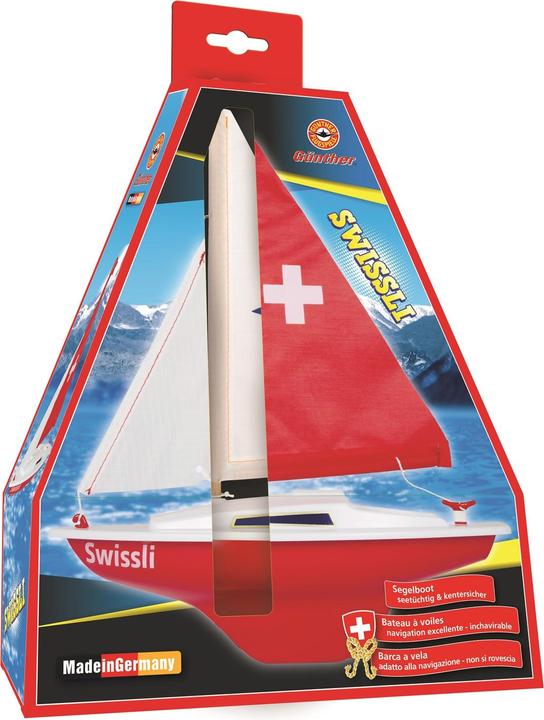 Produktbild Günther Flugspiele Segelboot Swissli
