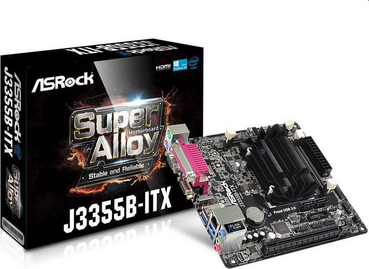 Produktbild AsRock J3355B-ITX (Onboard, Mini-ITX)