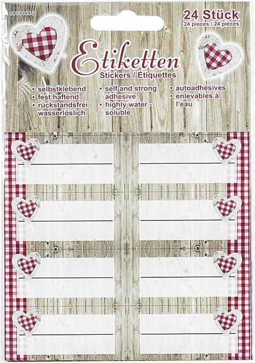 Produktbild Dosen-Zentrale Etiketten (24 Stk.)