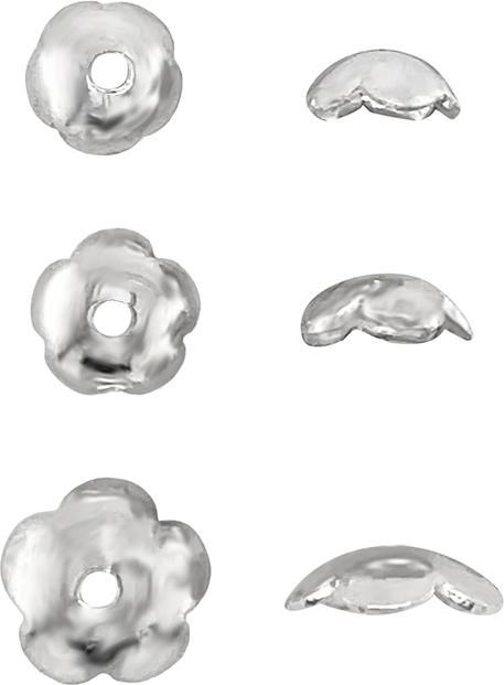 Actual product image Leyda Flower Bead Caps