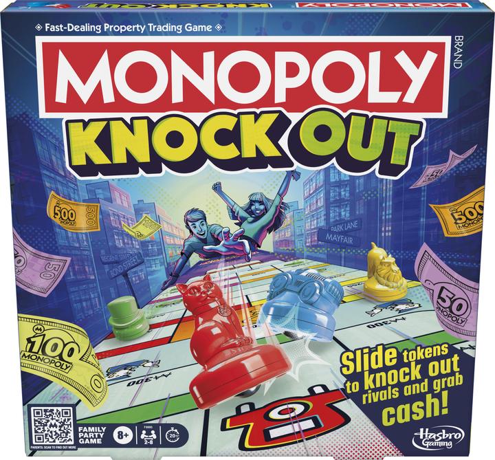 Produktbild Hasbro Monopoly - Knockout (Englisch)