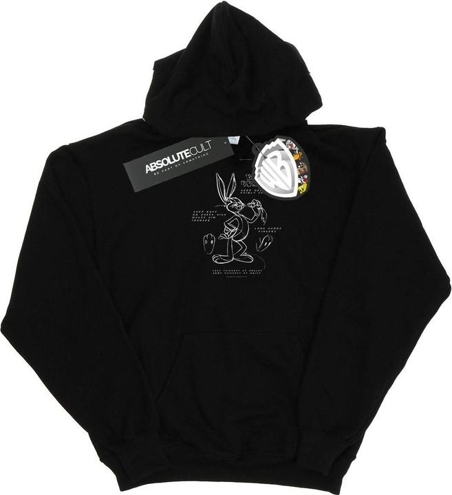 Produktbild Looney Tunes Bugs Bunny Drawing Instruction Kapuzenpullover (L)