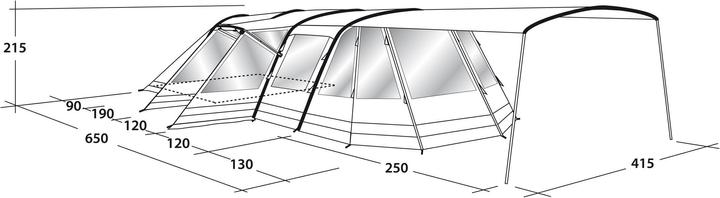 Produktbild Outwell Montana 6SATC Tent (Tunnelzelt, 55.10 kg, 6 Personen)