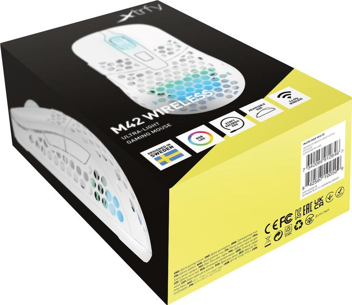 Produktbild CHERRY xtrfy M42 Wireless Gaming Maus, RGB (Kabellos)
