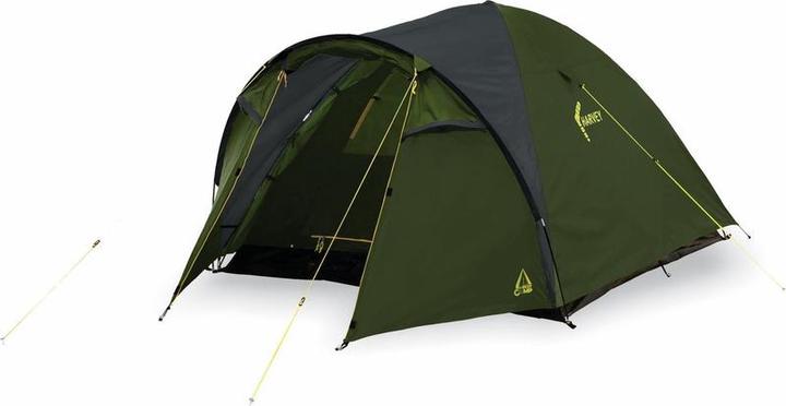 Produktbild Best Bestes Camp Harvey Dome Zelt - 3 -person - Oliven/Dunkelgrau (3 Personen)