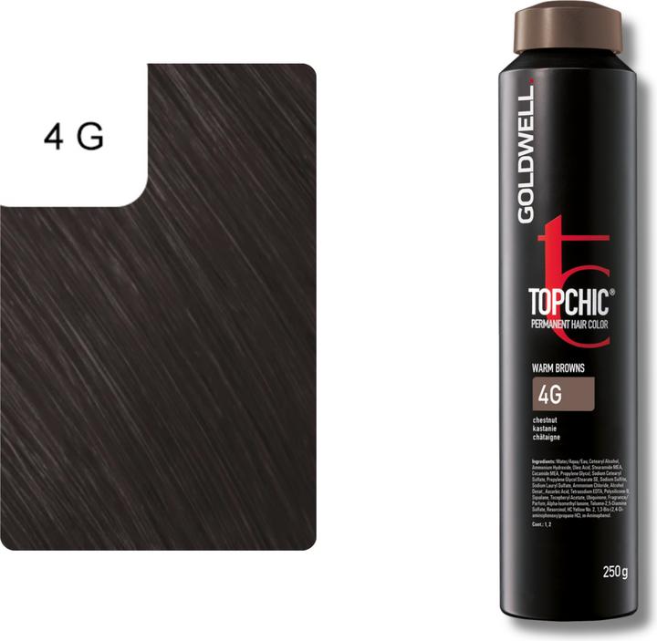Actual product image Goldwell Topchic (4-G chestnut)