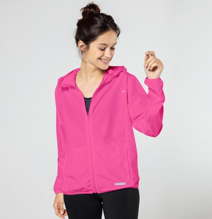 Kalenji Laufjacke Damen winddicht - Run 100 Wind rosa (XS)
