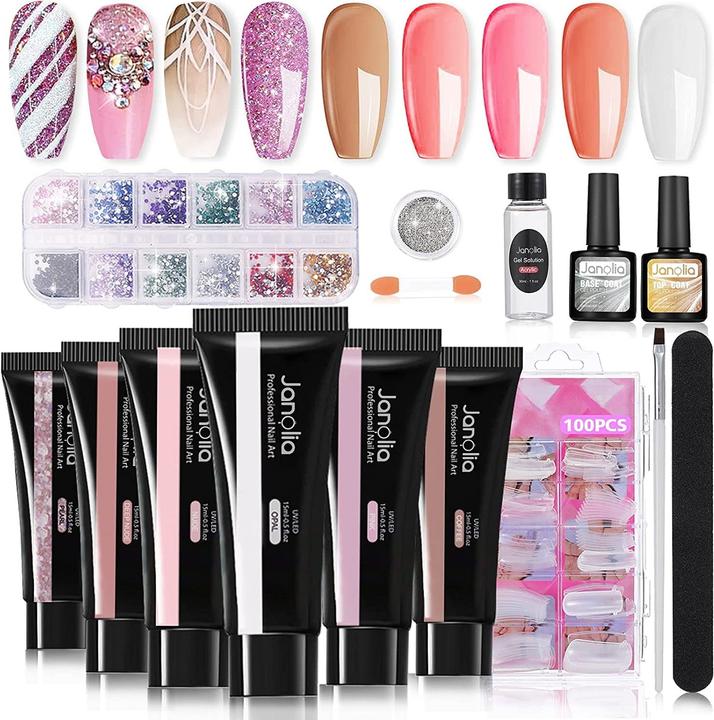 Janolia Kit di estensione delle unghie (Set)