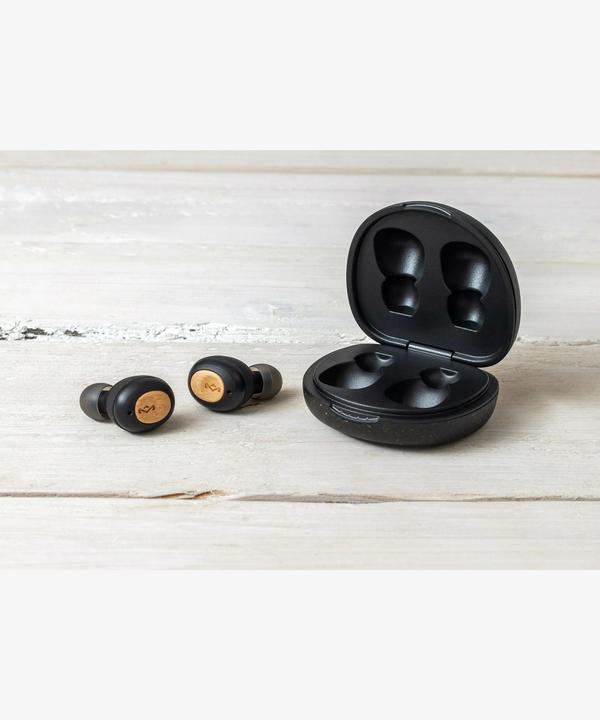 Actual product image House of Marley Bluetooth Headphones Champion Ear Buds Black (8 h, Wireless)