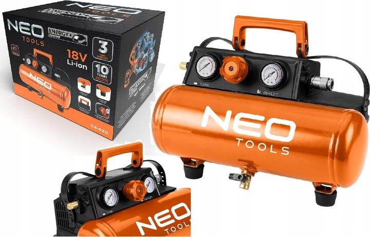 Immagine prodotto No Name Compressore 8 bar 3 8 l (10 bar, 3.80 l)