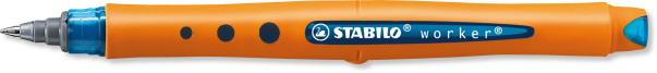 Produktbild STABILO worker+ Tintenroller (Blau, 1 x)