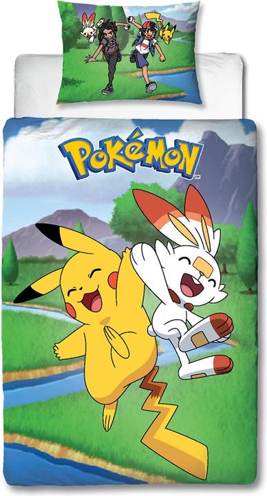 Actual product image Björna Bed Linen - Adult Size 140 x 200 cm - Pokemon (POK418)
