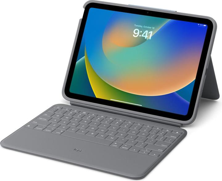 Produktbild Logitech Rugged Folio For Ipad-10th Gen (Eng. Int., iPad 2022 (10. Gen))