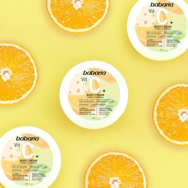 Image du produit Babaria Crème pour le corps VITAMIN C+ 100% végétalienne 400 ml (Crème pour le corps, 400 ml)