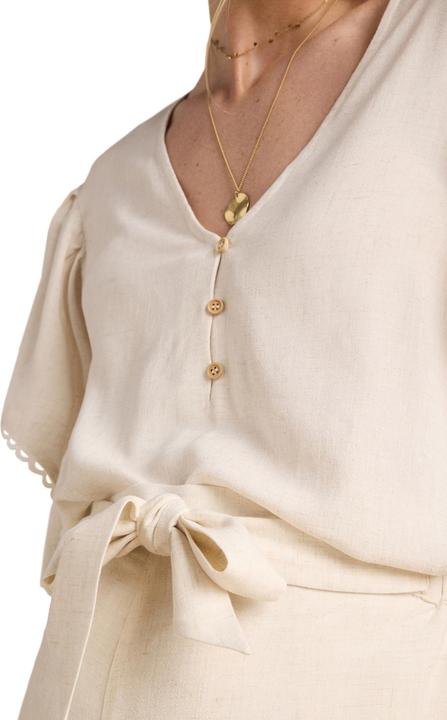 Image du produit Envie de Fraise Bluse mit Leinen für Schwangerschaft und Stillzeit