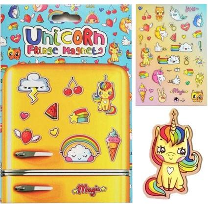 Produktbild The Monster Factory Einhorn Kühlschrank Magnete (72 x)