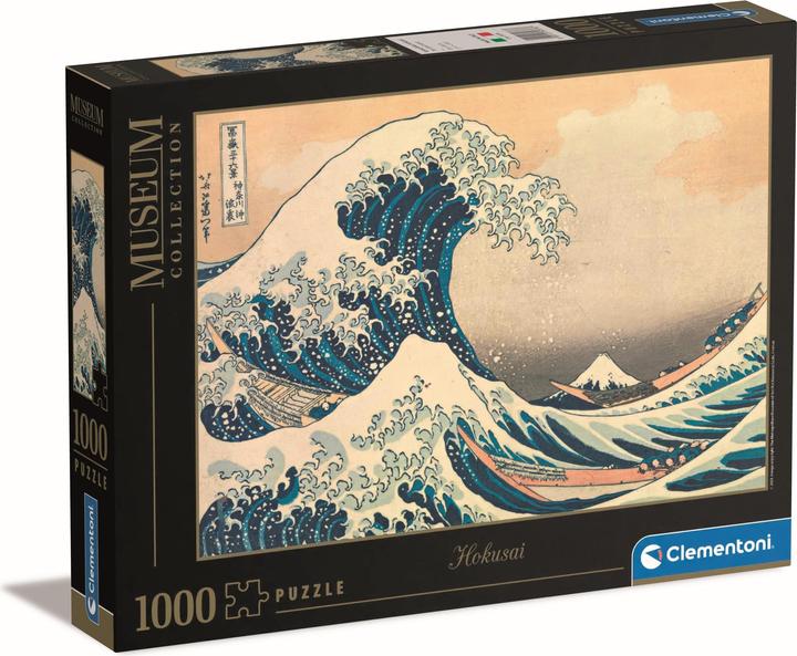 Actual product image Clementoni Hokusai The big wave (1000 pieces)