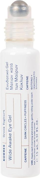 Produktbild Korres Greek Yoghurt Augengel für einen wachen Blick (Roll-on, 15 ml)